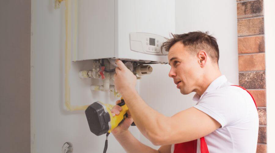 Professional water heater repair in Oran, IA